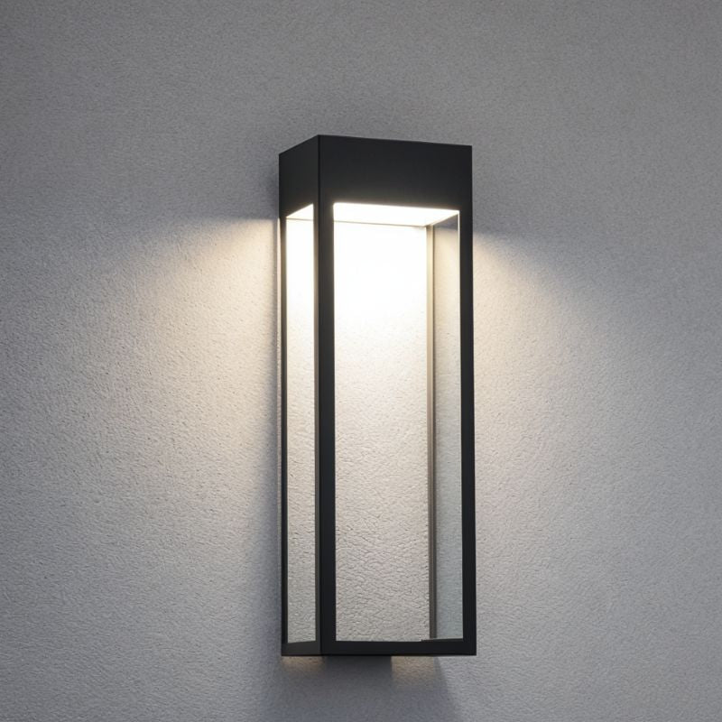 NoctaLux – Lampada da Esterno Moderna in Acciaio Inox | LED | IP55 | Montaggio a Parete