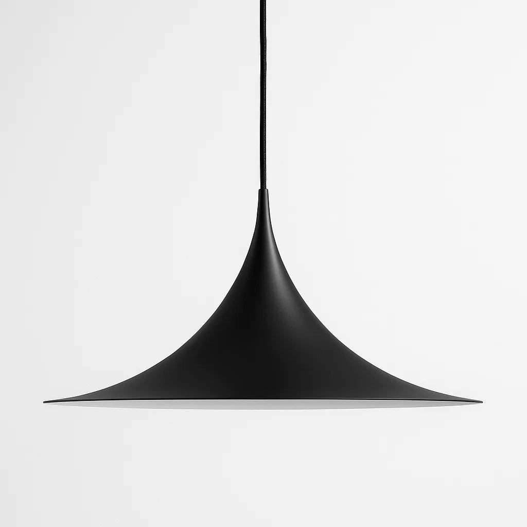 ScandiShine Lampada a Sospensione | Design Scandinavo | Luce Bianca Calda | Metallo | 90-260V