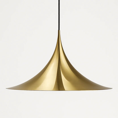 ScandiShine Lampada a Sospensione | Design Scandinavo | Luce Bianca Calda | Metallo | 90-260V