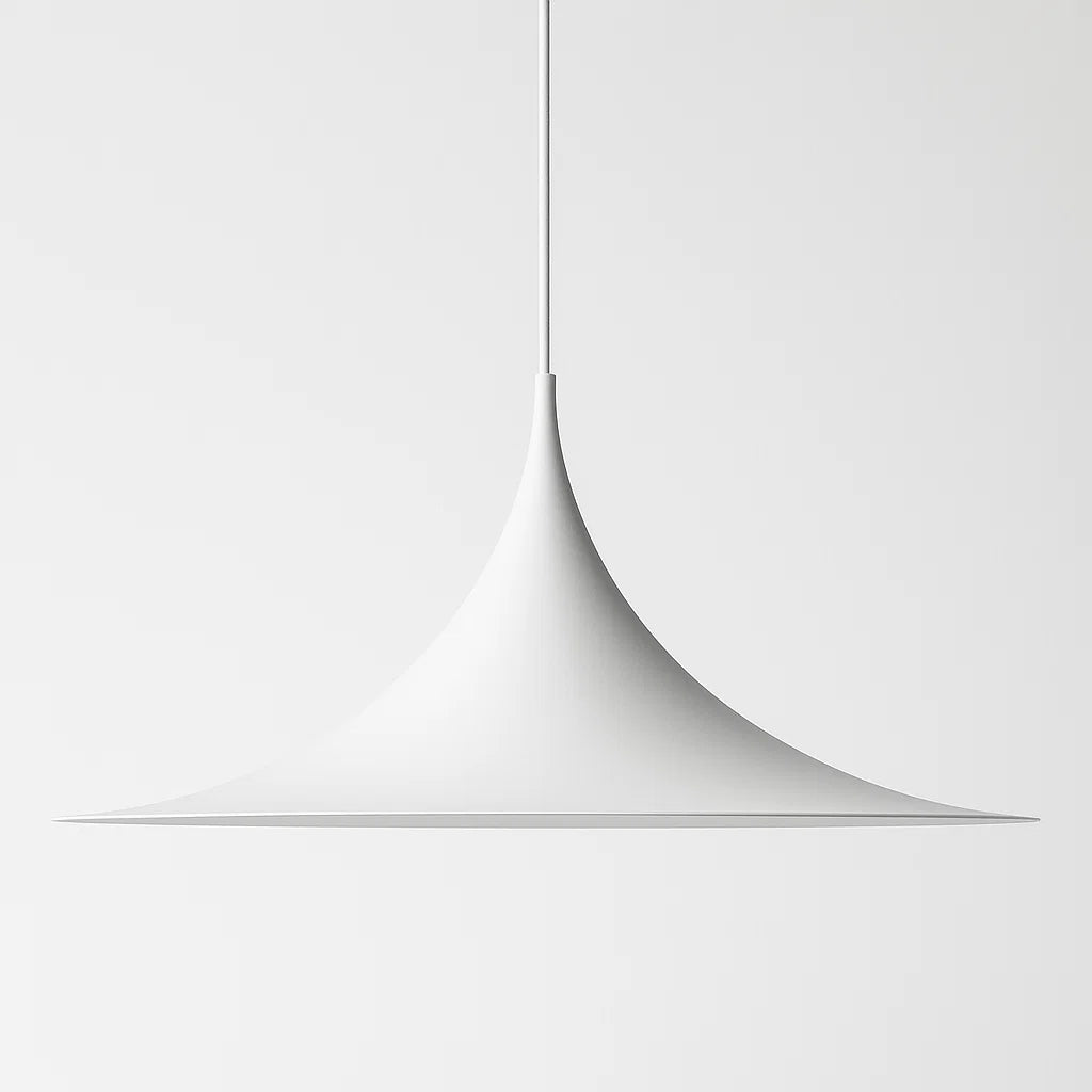 ScandiShine Lampada a Sospensione | Design Scandinavo | Luce Bianca Calda | Metallo | 90-260V