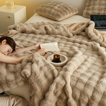 SnuggleSoft™ | Dubbelzijdige Fleece Deken voor Ultiem Comfort & Warmte