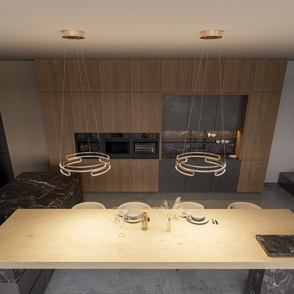 Metalis - Lampada a sospensione elegante in metallo