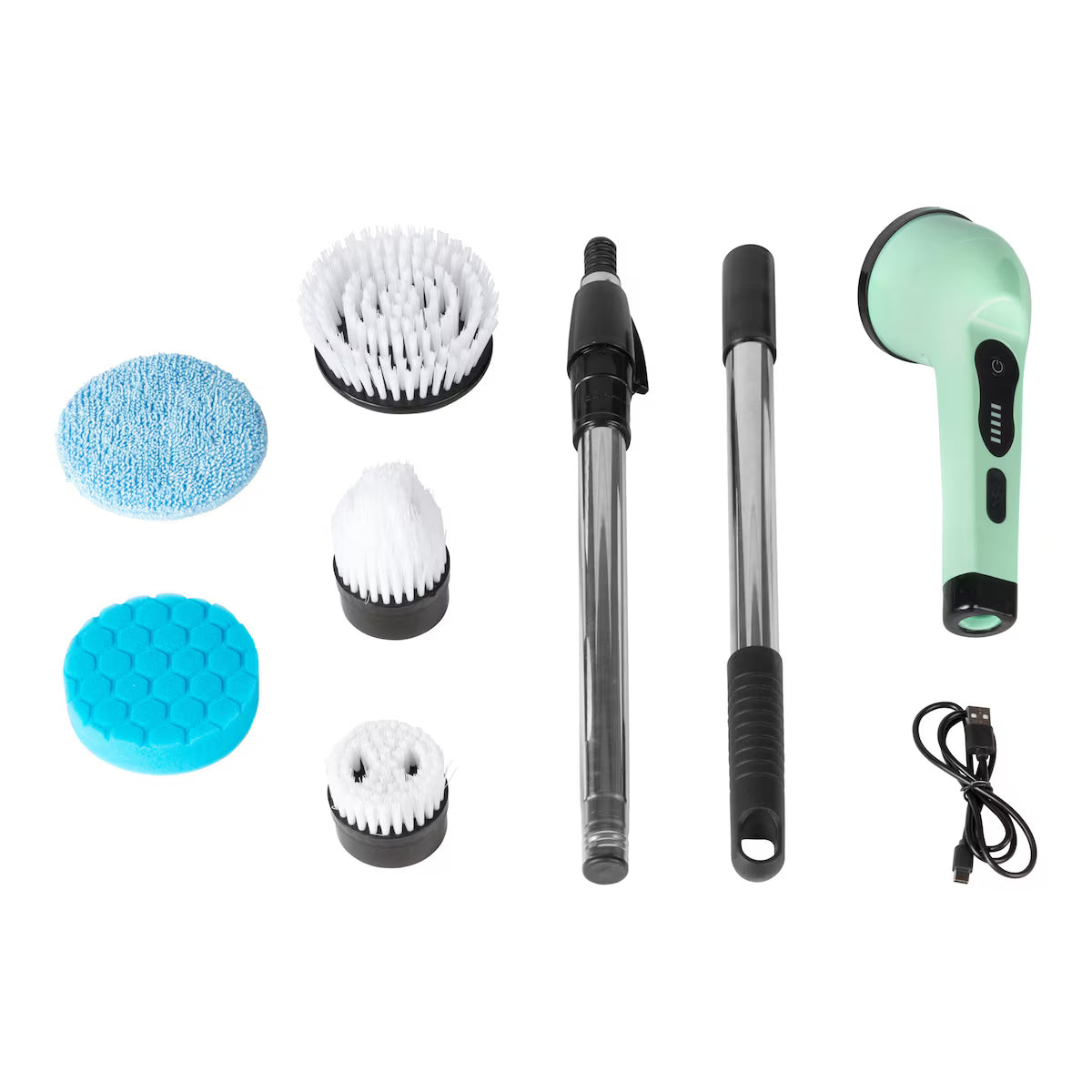 SpinMopX™ – Elektrische Reinigingsborstel met Display (9-in-1)