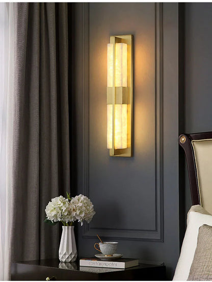 Brighton Lampada da Parete da Esterno in Marmo