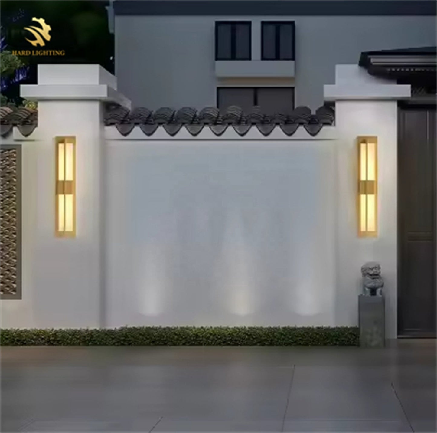 Brighton Lampada da Parete da Esterno in Marmo