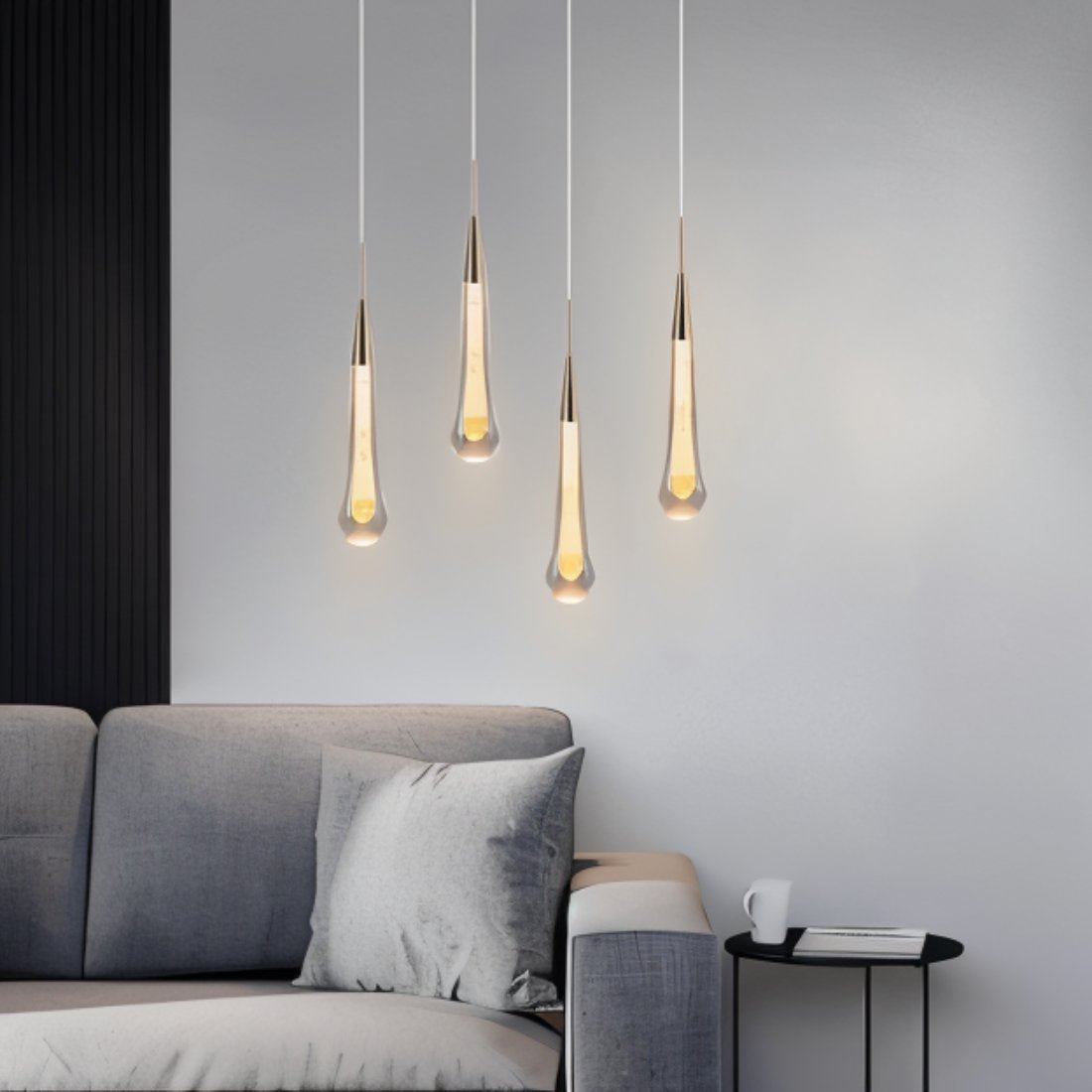 HaloDrop Lampa wisząca – minimalistyczny i regulowany design