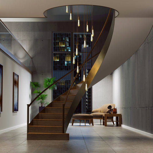 HaloDrop Lampa wisząca – minimalistyczny i regulowany design