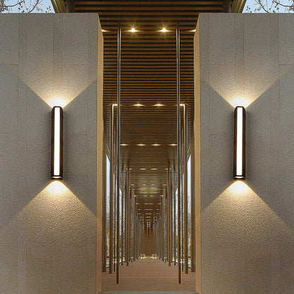 FERLINO Lampada da Parete per Esterni – Lampada da Design in Alluminio LED – IP65 – Diverse Misure