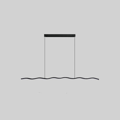 LouiseGlow - Lampada a sospensione LED moderna in nero e bianco