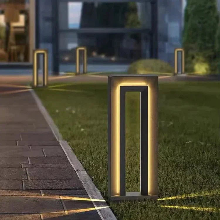 VELTURA Lampada da Parete – Illuminazione Esterna LED Moderna – IP66 – Acciaio Inossidabile & Acrilico