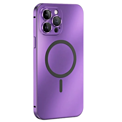 Magnetische Metalen Hoes voor iPhone - Strakke Bescherming met Stijl