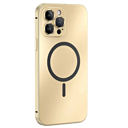 Magnetische Metalen Hoes voor iPhone - Strakke Bescherming met Stijl