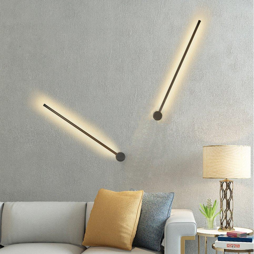 VALENO Dimbare Wandlamp | Met Afstandsbediening & Luxe Aluminium Afwerking