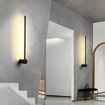 VALENO Dimbare Wandlamp | Met Afstandsbediening & Luxe Aluminium Afwerking