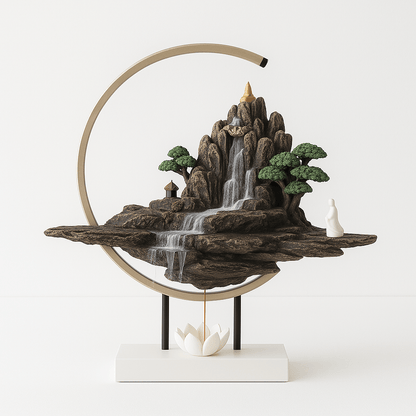 ZenGlow – Lampa stołowa i kadzielnica w jednym | Oświetlenie LED