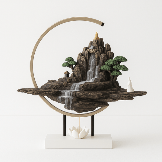 ZenGlow – Lampa stołowa i kadzielnica w jednym | Oświetlenie LED