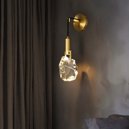 Auréla – Kristallen Wandlamp met Gouden Accent | Luxe LED Verlichting
