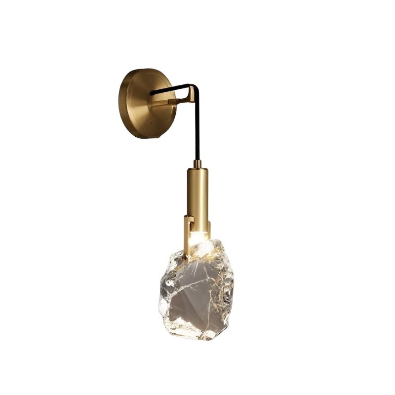 Auréla – Kristallen Wandlamp met Gouden Accent | Luxe LED Verlichting