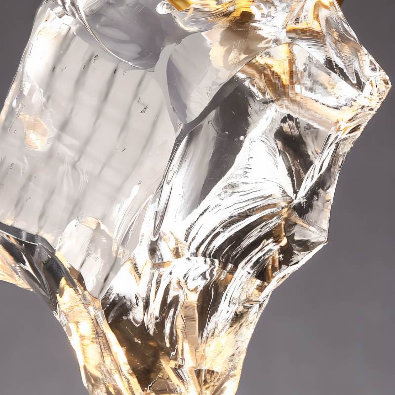 Auréla – Kristallen Wandlamp met Gouden Accent | Luxe LED Verlichting