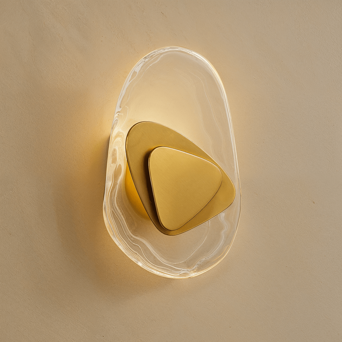 Crystella – Wandlamp van Glas & IJzer | Sfeervol LED Licht