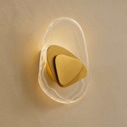 Crystella – Wandlamp van Glas & IJzer | Sfeervol LED Licht