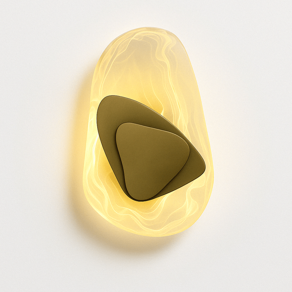 Crystella – Wandlamp van Glas & IJzer | Sfeervol LED Licht