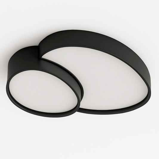 Saidah – Moderne Plafondlamp met Dimbare LED & Afstandsbediening | Minimalistisch Design