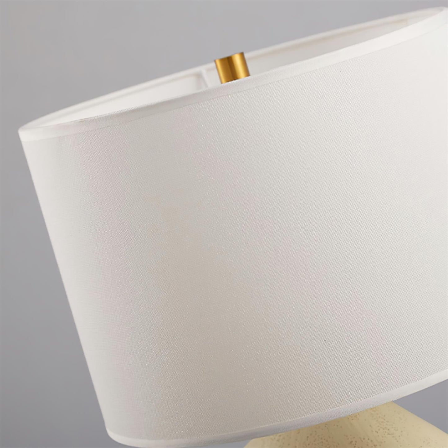 ModernGlow – Resin Tafellamp met Linnen Scherm