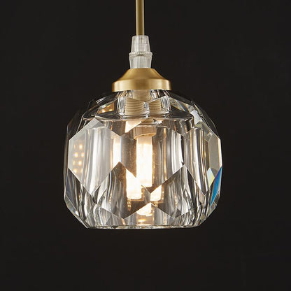1-Licht Kristallen Hanglamp