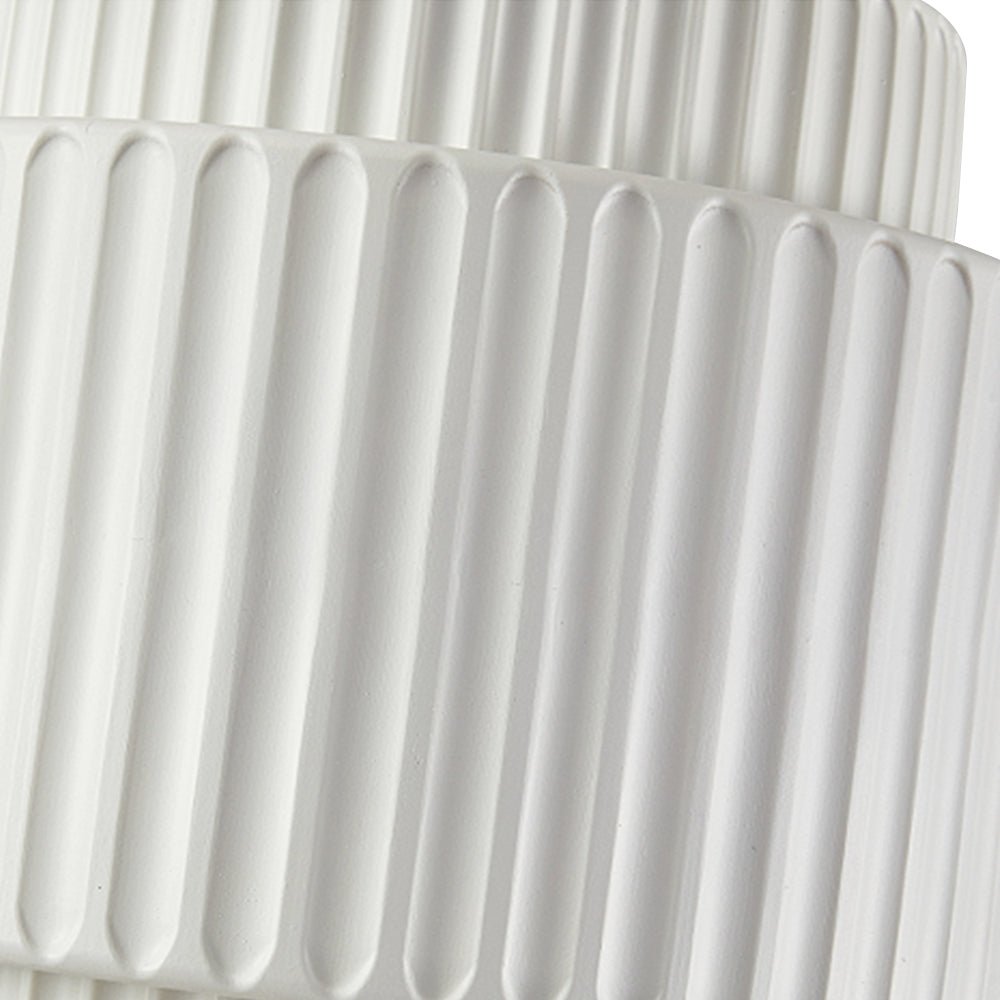 Nordycka lampa wisząca z warstwą kremową w stylu ceramicznym