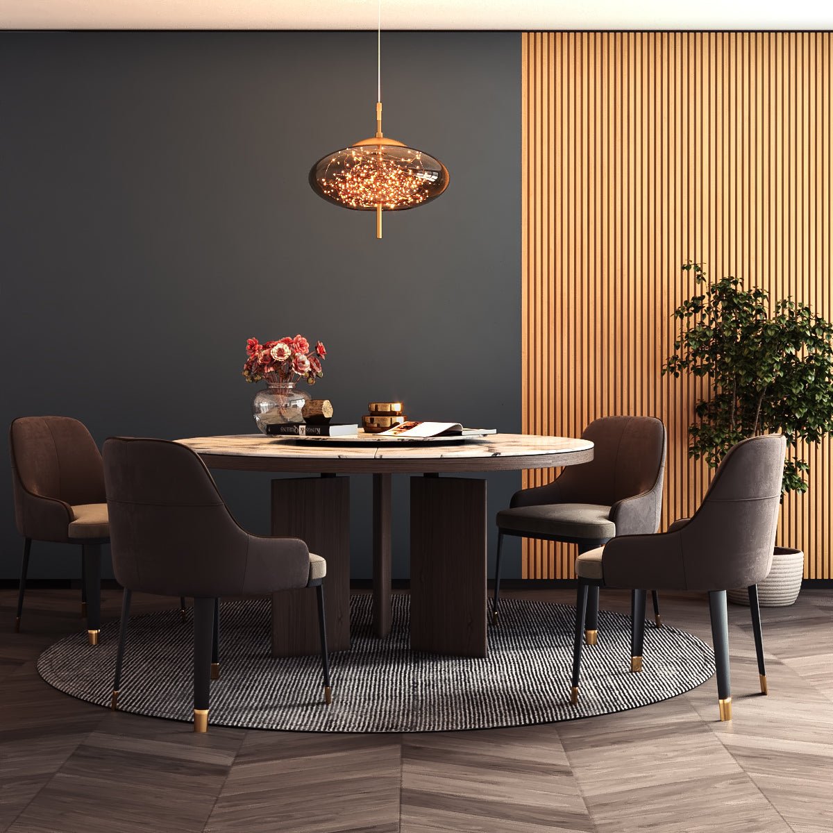 Wisząca lampa Twirl