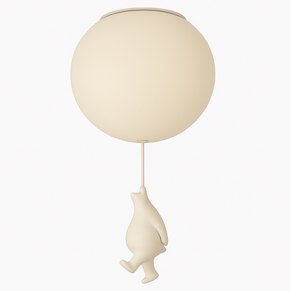 Up – Lampada a soffitto con Orsetto Palloncino | Illuminazione per cameretta | LED | 4 Formati