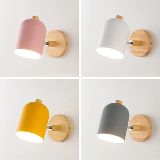 LumoLight - Lampada da parete scandinava in legno