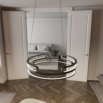 Metalis - Lampada a sospensione elegante in metallo