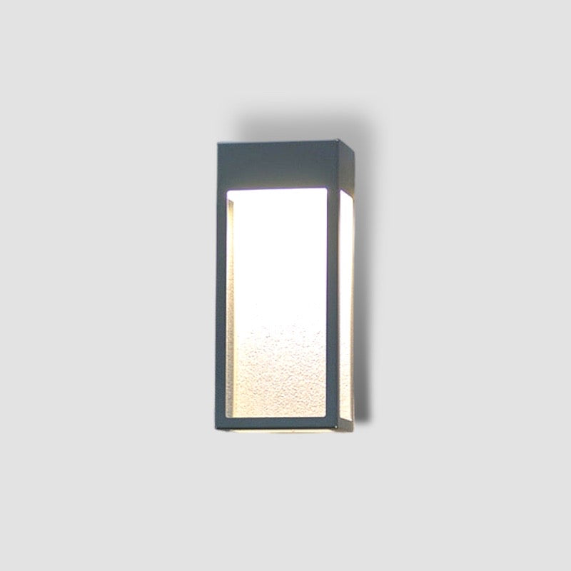 Omira | Portale Moderno Impermeabile con Luce Guidata