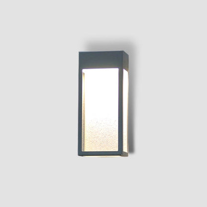 Omira | Portale Moderno Impermeabile con Luce Guidata