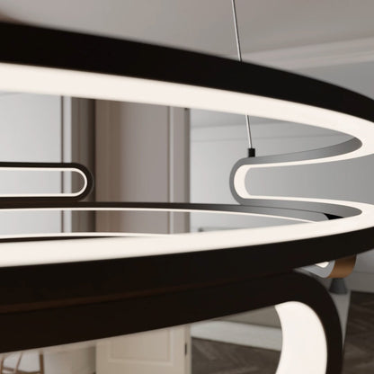 Metalis - Lampada a sospensione elegante in metallo