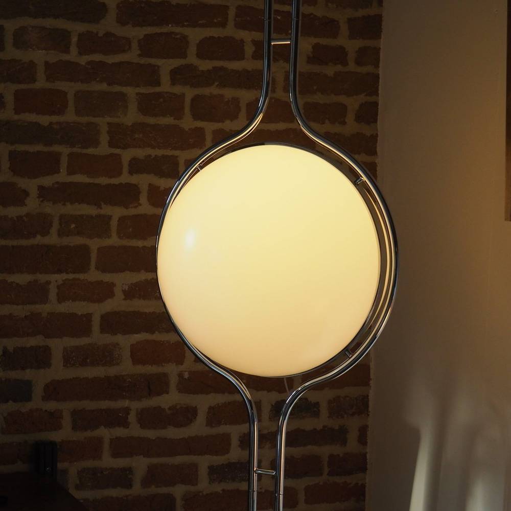 ZuruLume – Design Staande Plafondlamp – Verstelbare Hoogte – Acryl & Metaal – Moderne Sfeerverlichting